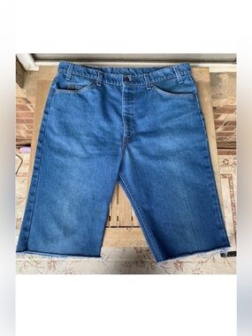 Levi’s Shorts 38 Orange Tab Blue
